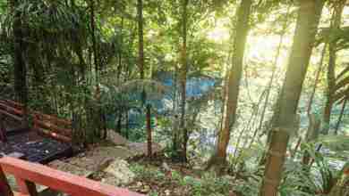 Objek Wisata Telaga Biru Samares Biak Numfor Papua